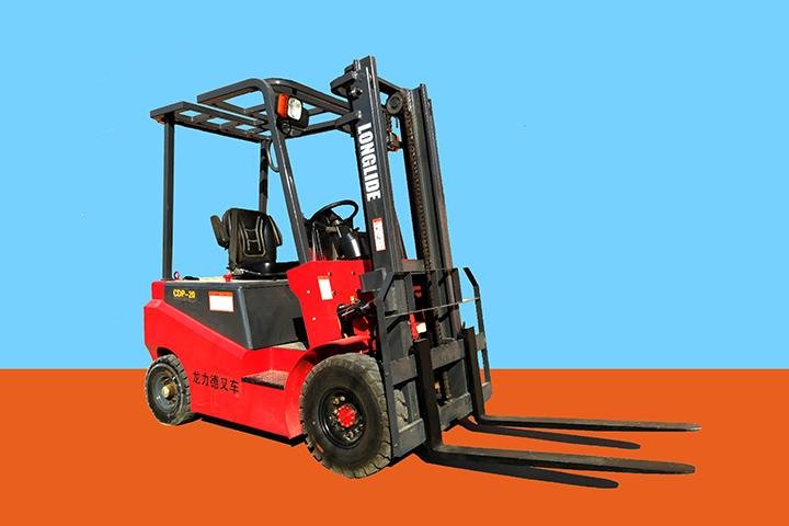 德州龍力德電動(dòng)叉車CPD-20T 2噸四支點(diǎn)平衡重式電動(dòng)叉車