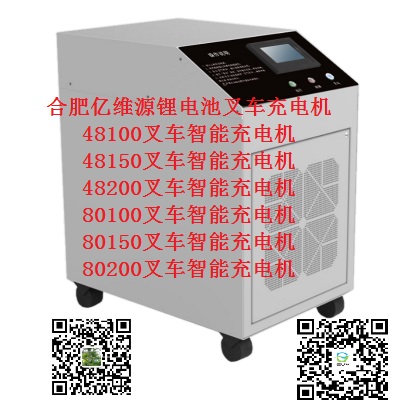 合肥億維源鋰電池48100叉車智能充電機(jī)