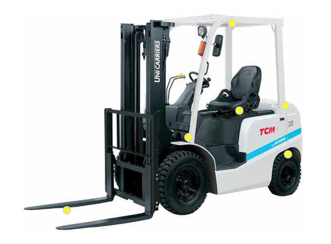  I-NOMA進口發(fā)動機2-3T內(nèi)燃叉車