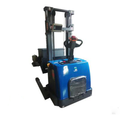 迅暉：載人型全電動(dòng)倒料稱重叉車 全電動(dòng)堆高電動(dòng)托盤貨物稱重堆高車