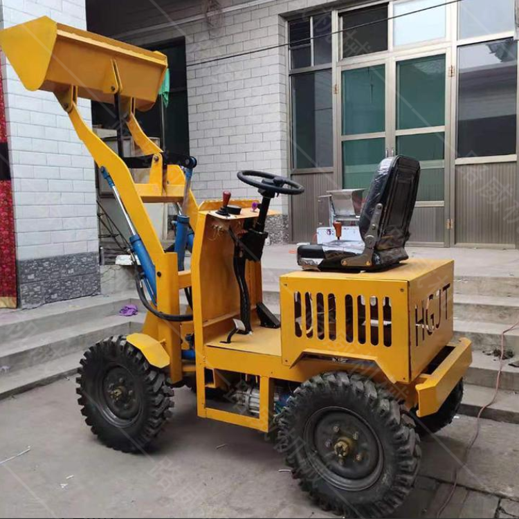 廠家銷售電動(dòng)裝載鏟車 農(nóng)用小型電動(dòng)鏟車 多功能輪式裝載機(jī)