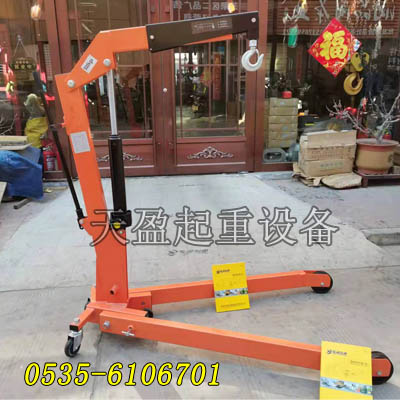折疊式液壓小吊車(chē)LLH-A10,用于建筑的折疊式液壓小吊車(chē)
