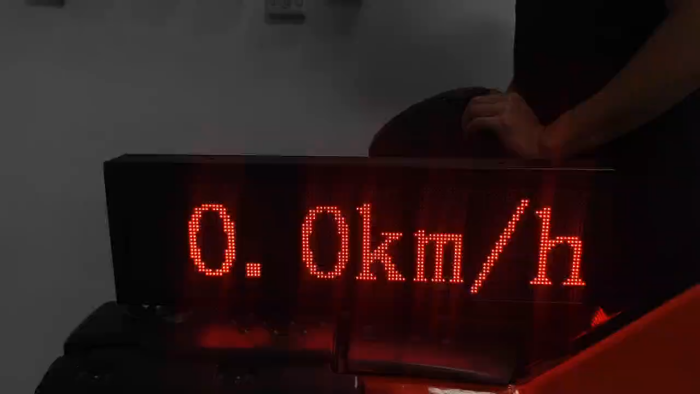 外接LED實(shí)時(shí)速度顯示