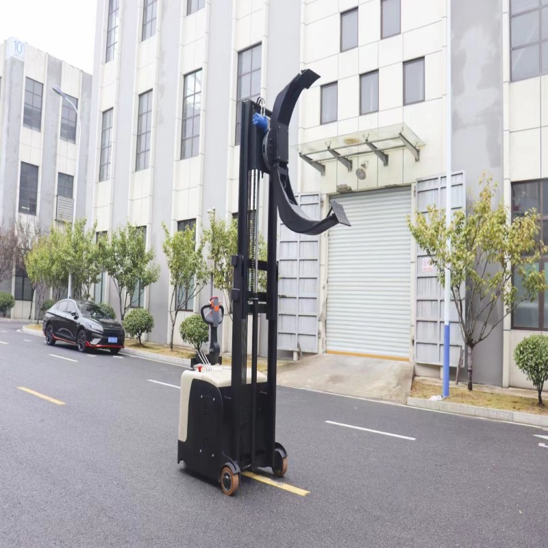 全電動平衡重夾抱車站架式堆高車軟抱夾紙卷夾翻轉(zhuǎn)升降車夾抱機