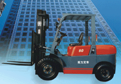 寶雞雙力2004新品系列4.5噸柴油液力叉車 FD45F/CPCD45F