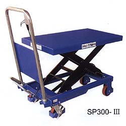 SP系列0.3噸手動(dòng)剪叉式液壓升降平臺(tái)車(chē) SP300