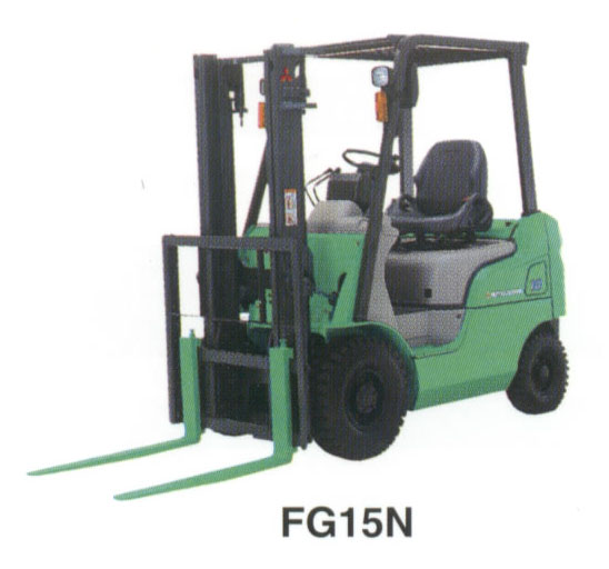 三菱1.5噸汽油平衡重叉車(chē) FG15N