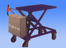 天津力盛手推電動升降平臺車 LTW-30/50