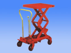 天津力盛雙剪叉液壓平臺(tái)車(chē) LTD-15