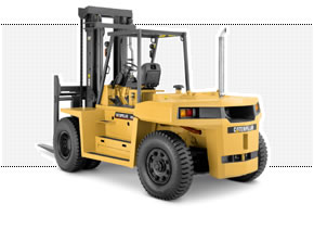 美國三菱卡特彼勒叉車(CAT)30000磅柴油平衡重叉車 DP135