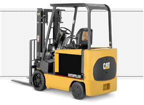 美國(guó)三菱卡特彼勒叉車(chē)(CAT)6000磅四輪電動(dòng)平衡重叉車(chē) E6000