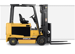 美國三菱卡特彼勒叉車(CAT)8000磅四輪電動(dòng)平衡重叉車 E8000