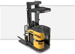 美國三菱卡特彼勒叉車(CAT)4500磅電動窄通道側(cè)駕前移式叉車 NR4500P