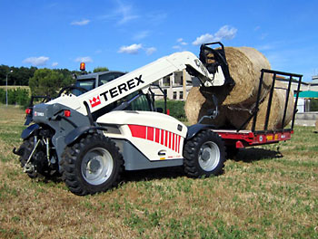 美國德雷克斯叉車（Terex）3.7噸伸縮臂叉車 TEREX Agrilift 737 Telehandler