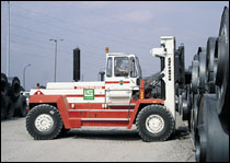 瑞典斯維叉車(chē)(SVETRUCK)42噸鋼卷專(zhuān)用搬運(yùn)叉車(chē) 42120-54