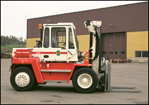 瑞典斯維叉車(SVETRUCK)12噸用于叉鋁材的叉車 1260-28*