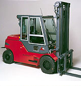 丹麥丹塔克黑登叉車(DAMTRICLJEDEM)8噸柴油平衡重叉車 9680 Diesel