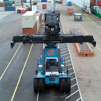 瑞典斯安姆威叉車（SmvLifttrucks）內(nèi)燃集裝箱正面吊 集裝箱平衡重叉車