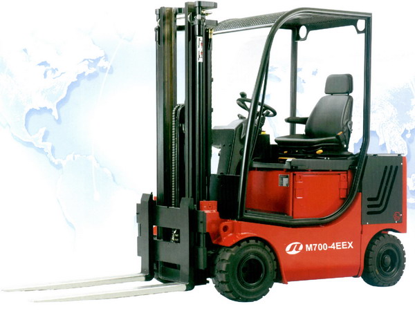 浙江佳力M700-4EEx系列2.5噸四輪電動(dòng)平衡重叉車 M725-4