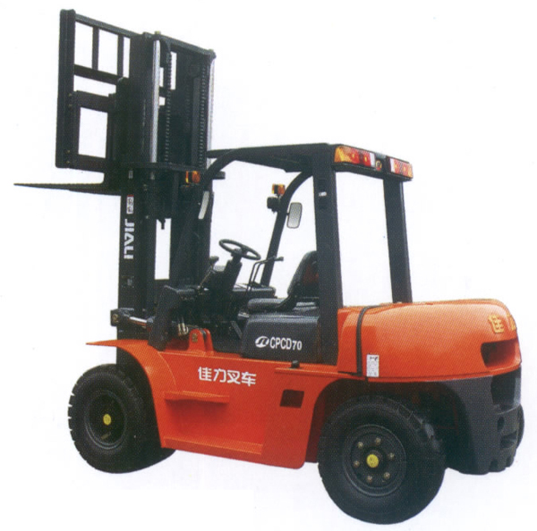 浙江佳力CPCD系列7噸柴油平衡重叉車(chē) CPCD70