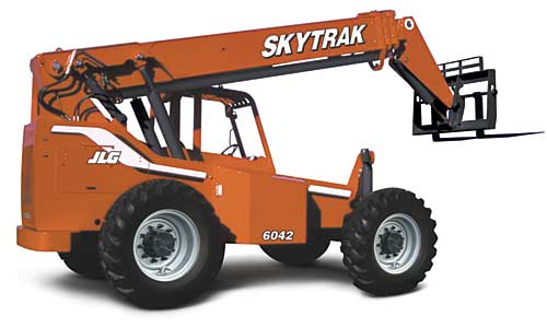 美國(guó)天叉(SKYTRAK)6,000 磅伸縮臂叉車(chē) 6042