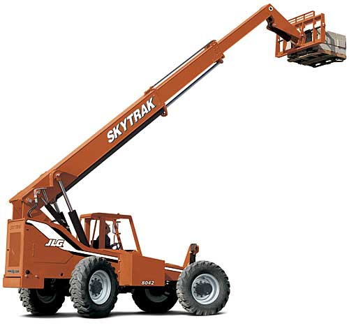美國天叉(SKYTRAK)8,000 磅伸縮臂叉車 8042