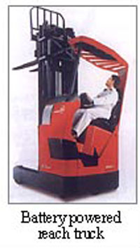 印度沃爾塔斯叉車(VOLTAS)電動(dòng)側(cè)駕前移式叉車 電動(dòng)側(cè)駕前移式叉車