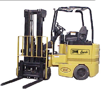 美國藍(lán)道(LANDOLL)3500磅三向堆垛叉車 SLT - 35 - HLC