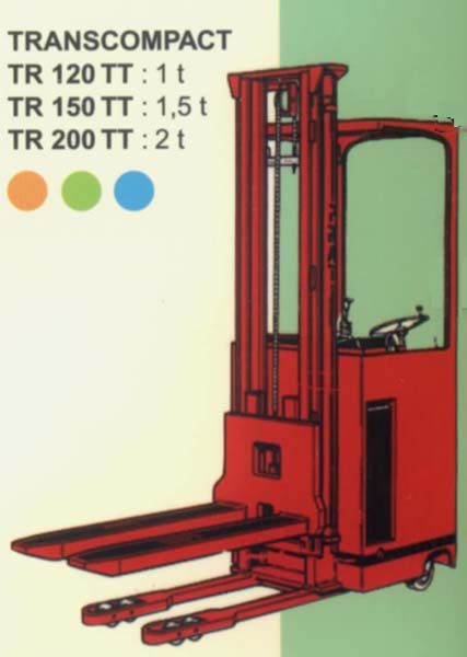 法國派特叉車(PRAT)1/1.5/2噸側(cè)駕前移式叉車 TR120TT/150TT/200TT