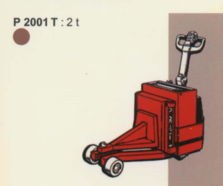 法國(guó)派特叉車(PRAT)2噸牽引車 P2001T