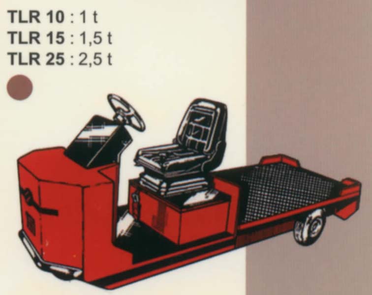 法國(guó)派特叉車(PRAT)1/1.5/2.5/噸牽引車 TLR10/15/25