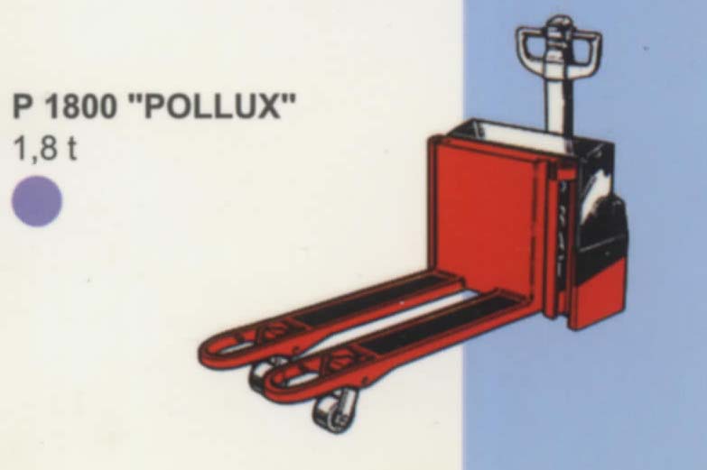 法國(guó)派特叉車(chē)(PRAT)1.8噸步行式電動(dòng)托盤(pán)搬運(yùn)車(chē) P1800"POLLUX"