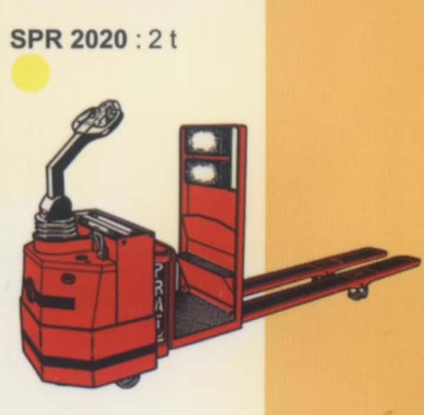法國(guó)派特叉車(PRAT)2噸低位揀選車 SPR2020