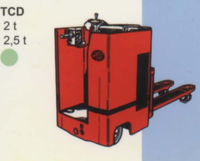 法國派特叉車(PRAT)2/2.5噸側(cè)駕式電動托盤搬運(yùn)車 TCD