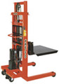 美國普瑞斯托叉車(PRESTOLIFTS)1000磅步行式半自動電動堆高機 ESF794