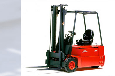 德國林德叉車(LINDE)1.2噸三輪電動平衡重叉車 E12