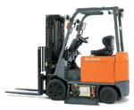美國豐田叉車(TOYOTA)6000磅四輪電動平衡重叉車 7FBCU30