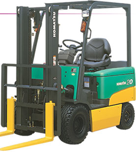 日本小松叉車(KOMATSU)BE30系列2-2.5噸四輪電動平衡重叉車 BE30