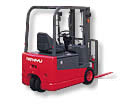 日本力至優(yōu)叉車(NICHIYU)FBT系列1.25-2噸三輪電動(dòng)平衡重叉車 FBT Series (THREE WHEELER TYPE)
