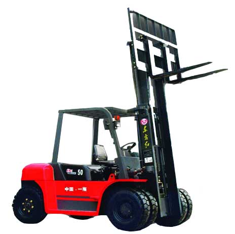 一拖5噸內(nèi)燃柴油平衡重叉車 CPCD50/CPCD50B