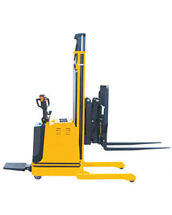 上海德摩站駕式全自動(dòng)電動(dòng)堆高機(jī) DM-CQD10A-II/DM-CQD12A-II