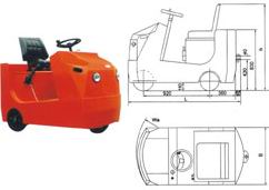 無錫威士機械2.0噸電動牽引車 QD-2000