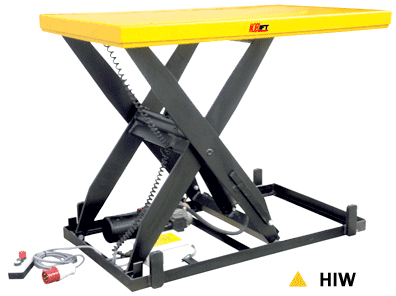 上海愚公HIW系列HIW2.0EU型2.0噸剪叉式電動平臺搬運車 HIW2.0EU