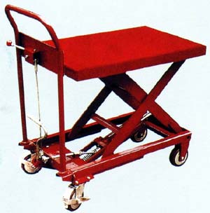 蘇州昊特物流設(shè)備WP300型手動起升平臺車 WP800