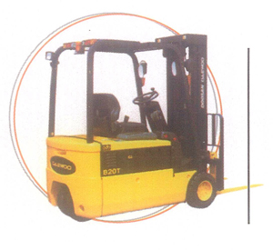 斗山大宇1.3T-2.0T 系列（3輪）電動叉車 B13-15