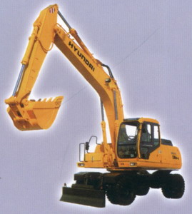 現(xiàn)代5系列輪式挖掘機(jī) R130W-5