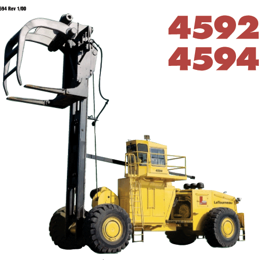 澳大利亞LeTourneau90,000 lbs木材專用抓舉機(jī) 4592/94