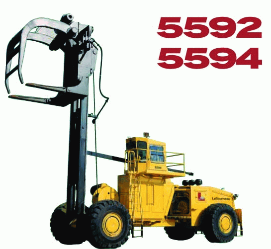 澳大利亞LeTourneau110,000 lbs木材專用抓舉機(jī) 5592/94