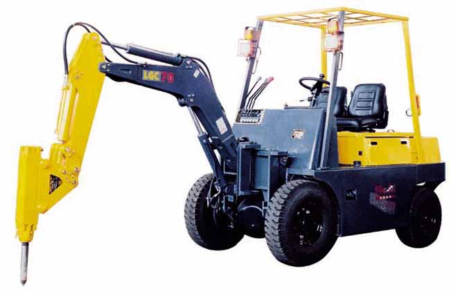 合力特種叉車——路面開(kāi)鑿車  LGC70（100）型