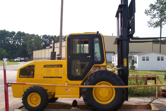 美國Master Craft8,000磅重型越野叉車 AEII-8332
